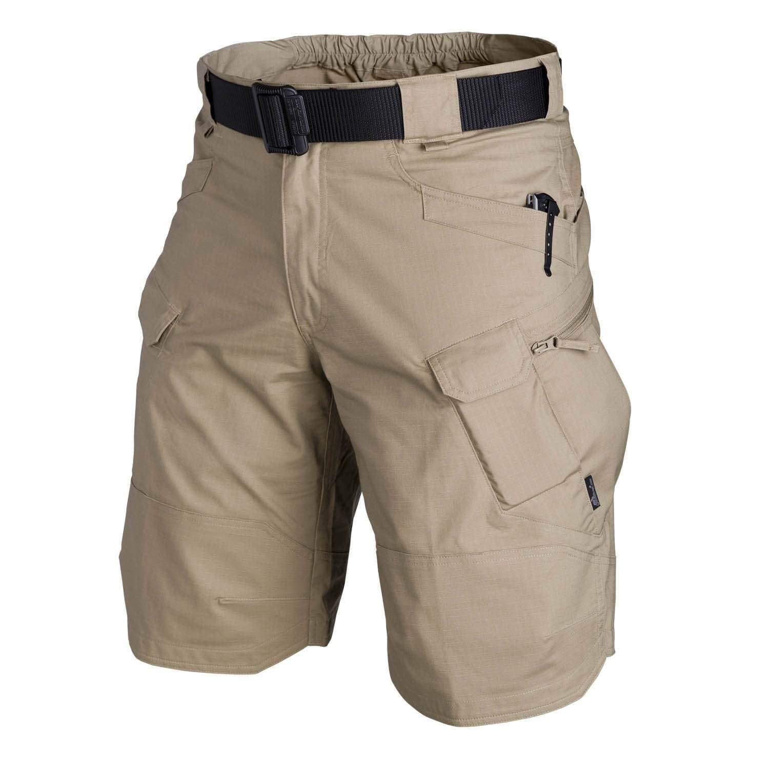 Bermuda Militaire Armée Autrichienne, Kaki Vert Olive, Taille 40, Coton, D'occasion