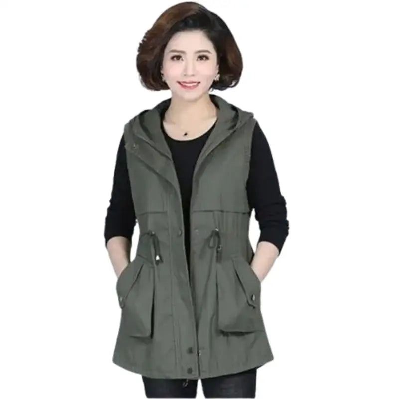 Veste Châle Décontractée Pour Femme - Style Cape - Grande Taille - Manteau Habillé Confortable - Manches Longues